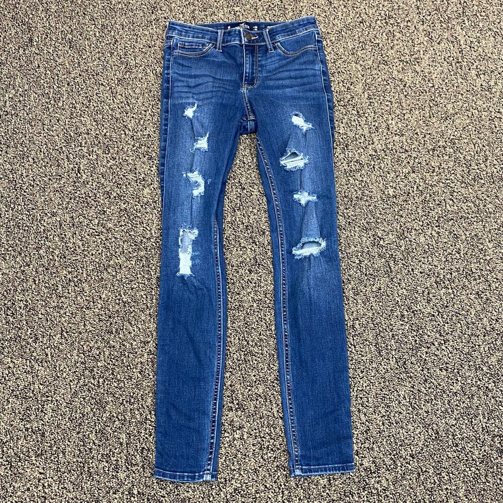 Hollister Distressed Super Skinny Jeans – Women's/Juniors Size 1R (W25)